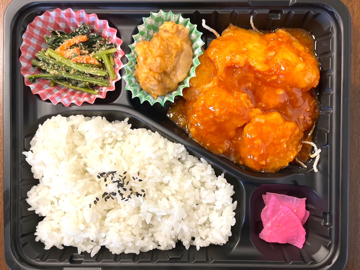エビチリ弁当